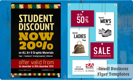 small business flyer template